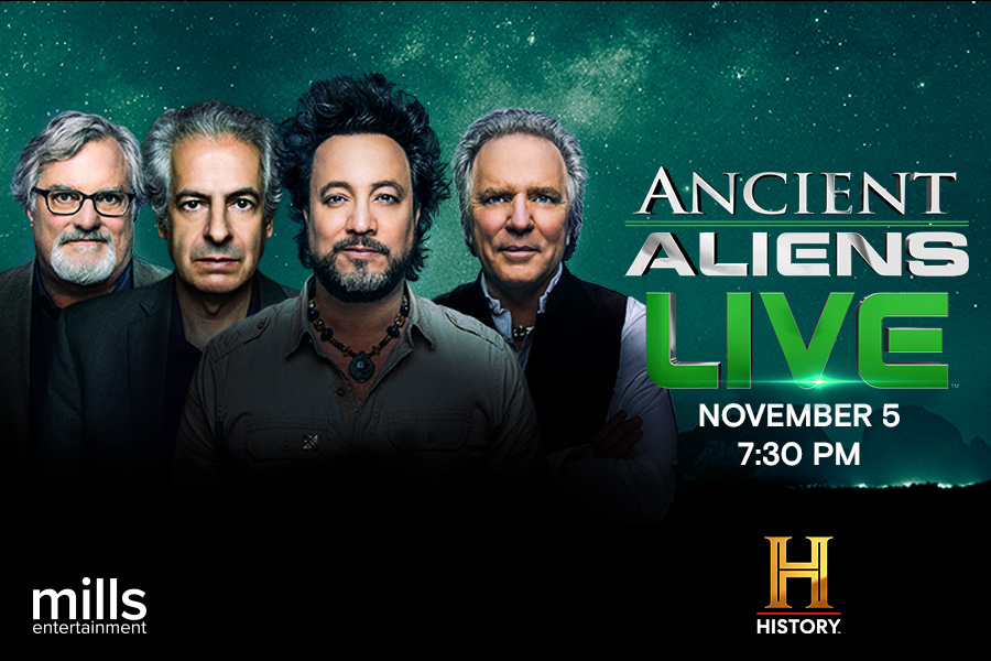 Ancient Aliens to Land In the Victory Theatre on March 28th, 2024