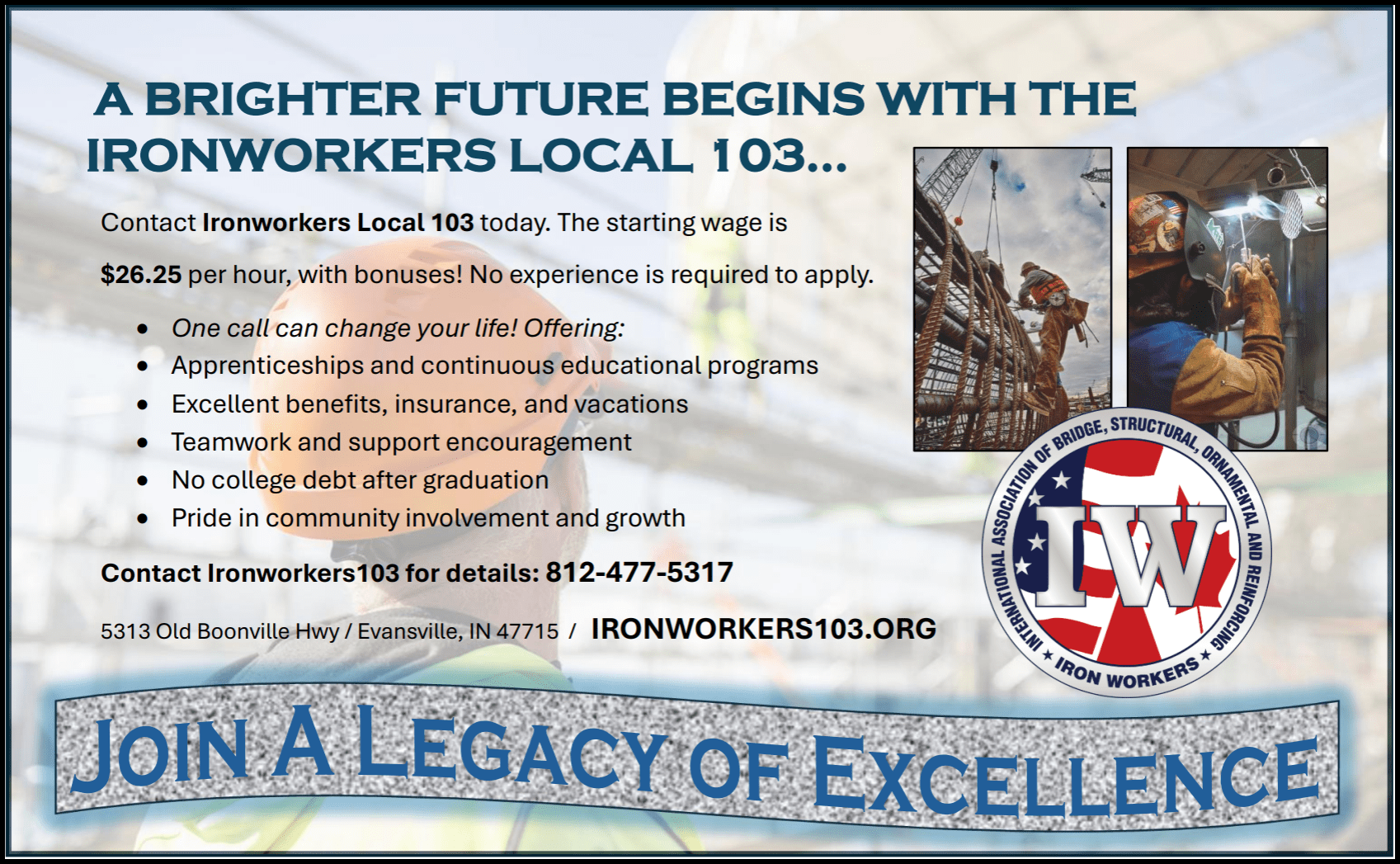 iron workers ad
