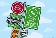 56th annual USI Juried Student Art Show on display in McCutchan Art Center/Pace Galleries