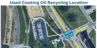 Used Cooking Oil Disposal Event Set for Saturday, November 29