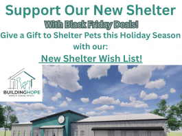 Warrick Humane Society Launches Black Friday Initiative to Help Furnish New Shelter