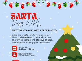 Santa Visits WPL | Sat. Dec. 13th