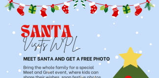 Santa Visits WPL | Sat. Dec. 13th