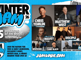 WINTER JAM 2026, CHRISTIAN MUSIC’S BIGGEST TOUR, RETURNS WITH CHRIS TOMLIN, MATTHEW WEST, KATY NICHOLE, HULVEY, DISCIPLE, EMERSON DAY & NEWSONG AT GAINBRIDGE FIELDHOUSE ON FRIDAY, FEB. 6