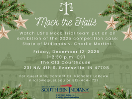 USI inaugural “Mock the Halls” to be held December 12