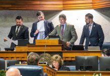 Mid-cycle redistricting bill now heads for its second reading in the Indiana Senate