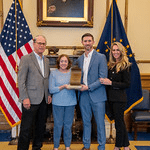 Gov. Braun Honors Life of Forrest Lucas with Sachem Award