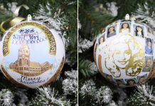 First Lady Maureen Braun Unveils Indiana’s First Dolly Parton Imagination Library Christmas Tree at the Statehouse