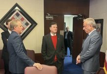 Attorney General Todd Rokita attends Trump administration announcement of bold actions to stop sex-rejecting procedures on minors